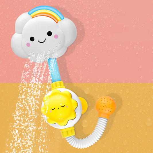 Cloud Baby Bath Shower Toy – Water Spraying Bath Toy with Faucet for Children