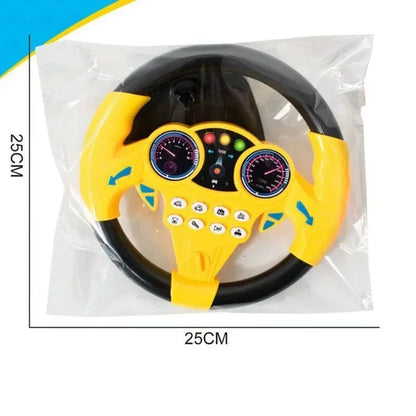 Children's Interactive Steering Wheel Toy with Lights & Sounds – Pretend Driving Toy (3+ Years)