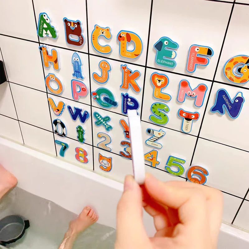 Floating Foam Bath Puzzle Toy Set – Boat & Vehicle Water Play Shapes