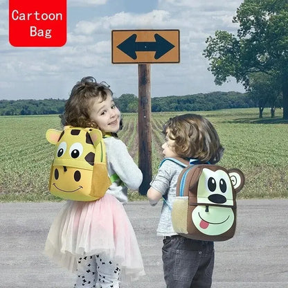 Cute Animal Baby Backpack – Lightweight Nursery Bag for Toddlers & Young Children