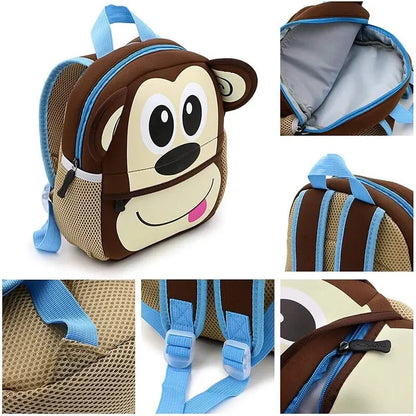Cute Animal Baby Backpack – Lightweight Nursery Bag for Toddlers & Young Children