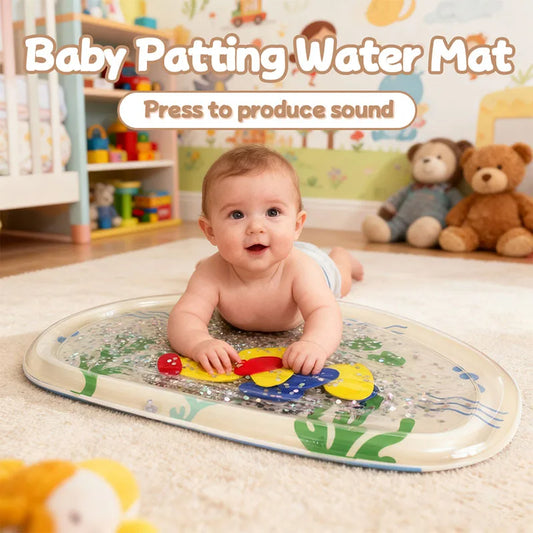 Inflatable Baby Water Play Mat – Tummy Time Activity Mat for Infants & Toddlers