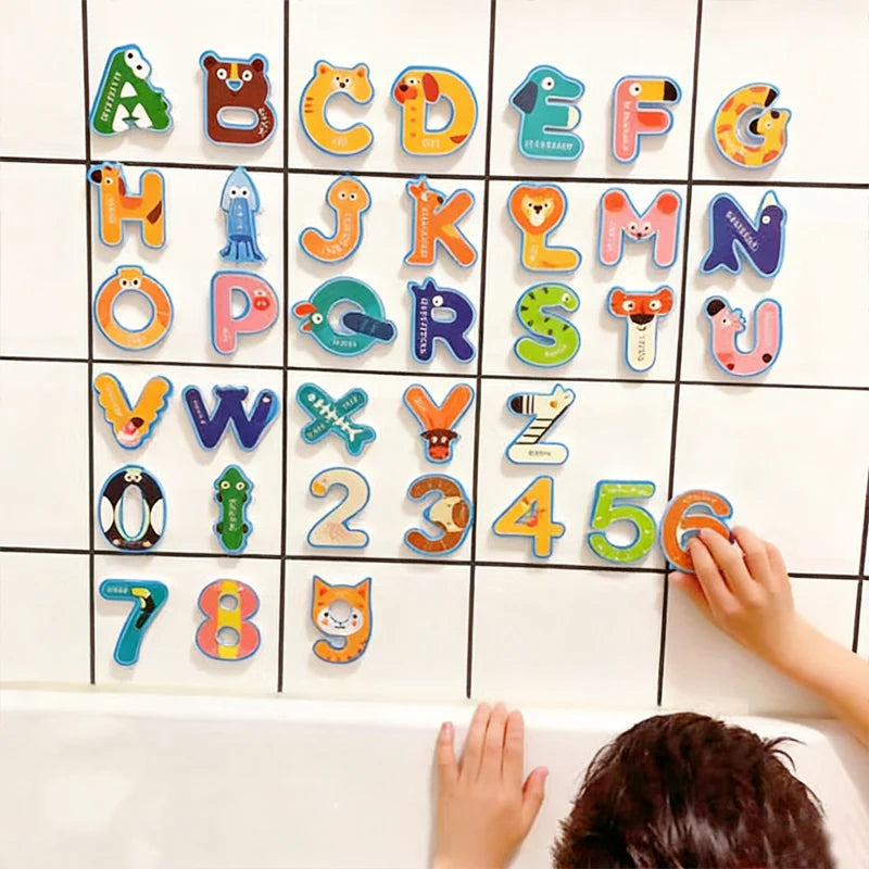 Floating Foam Bath Puzzle Toy Set – Boat & Vehicle Water Play Shapes