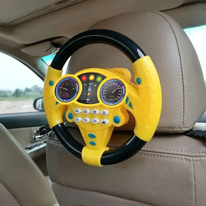 Children's Interactive Steering Wheel Toy with Lights & Sounds – Pretend Driving Toy (3+ Years)