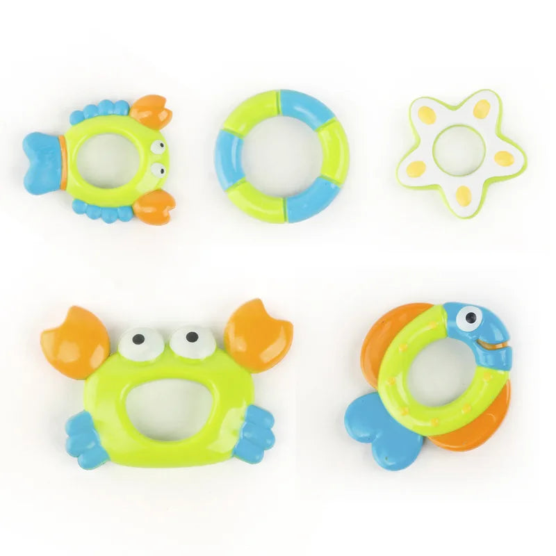 Octopus Ring Toss Bath Toy – Floating Water Game for Children Aged 3+