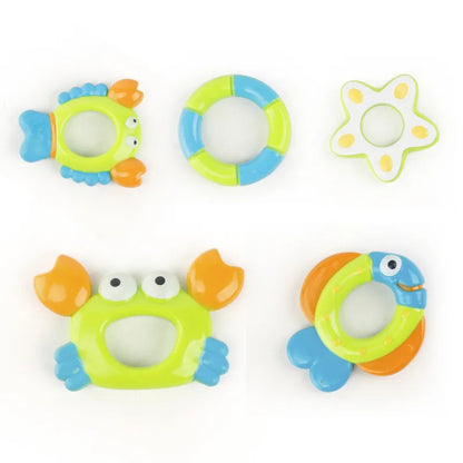 Octopus Ring Toss Bath Toy – Floating Water Game for Children Aged 3+