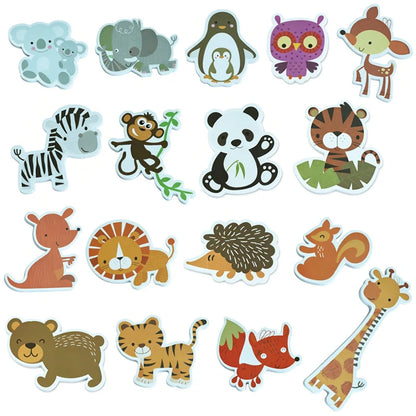 Floating Foam Bath Puzzle Toy Set – Boat & Vehicle Water Play Shapes