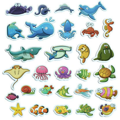 Floating Foam Bath Puzzle Toy Set – Boat & Vehicle Water Play Shapes